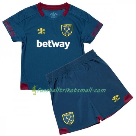 Fußballtrikots West Ham United Kinder 2018-2019 Kurzarm Auswärts-trikot kaufen